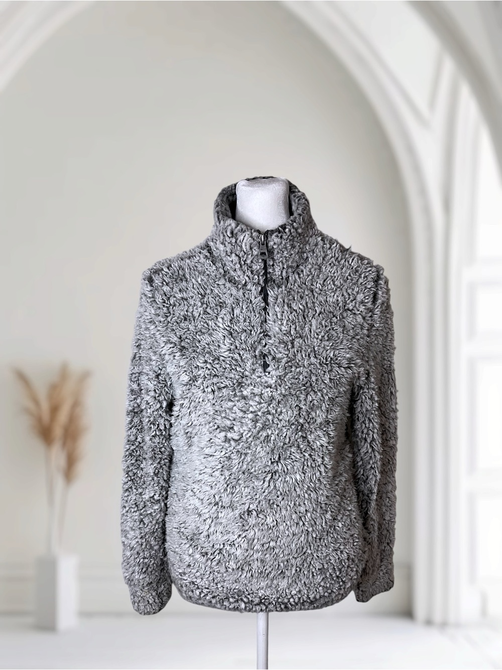 Weatherproof Vintage Sherpa 1/4 Zip Pullover XS